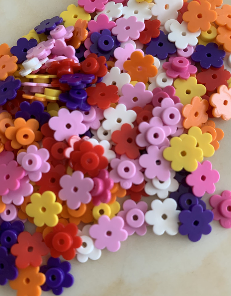 Lego Building Blocks - 50-1000pcs Small Flower 3742 Building Block