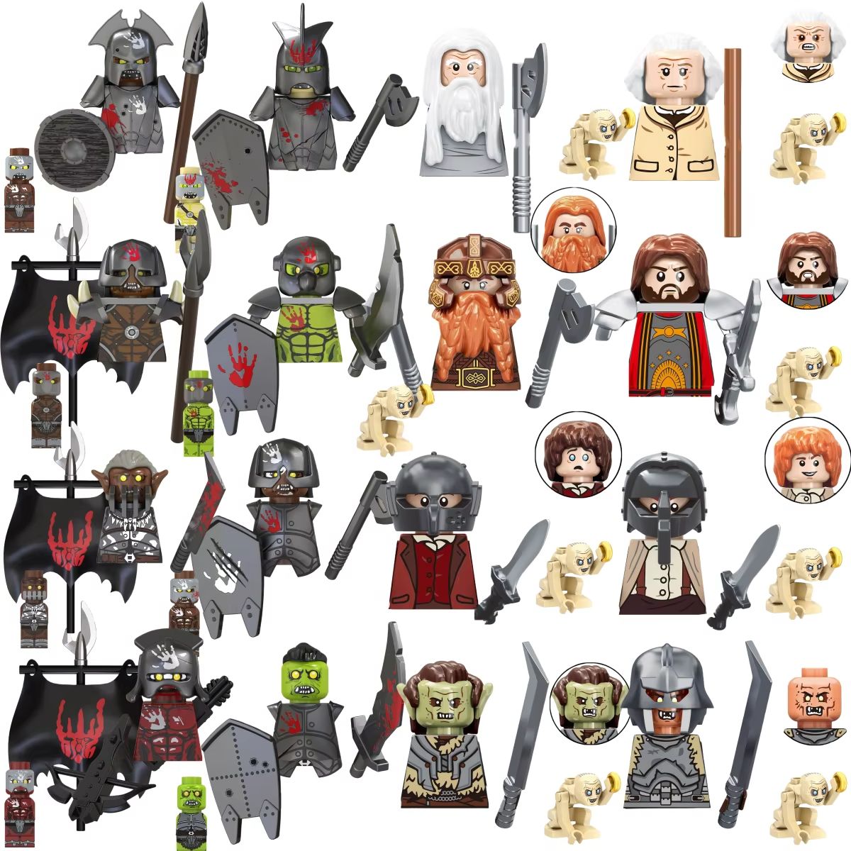 Lego Building Blocks - Blind Box TV6410 Mini Action Figure