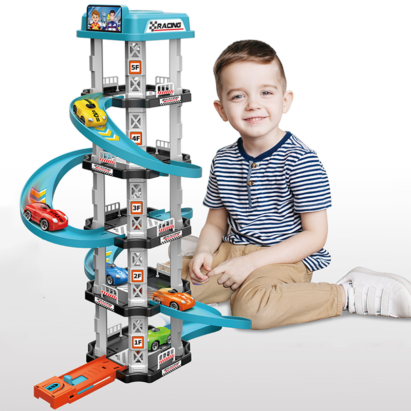 Race Track Car Ramp Toy Childr - Hot Wheels Car Track Sets 评论和价格