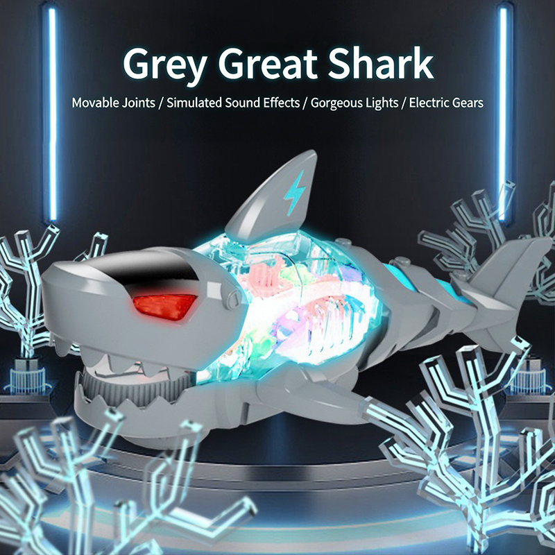 Electric Powered Shark Model w - Kids Toys Entertainer 评论和价格
