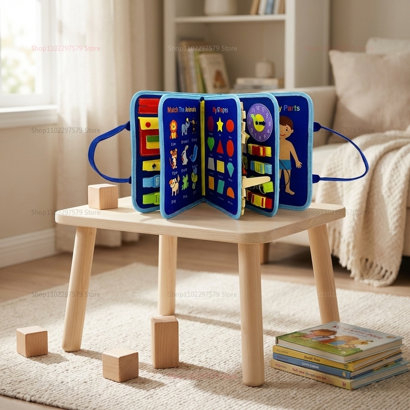 Montessori Busy Board Sensory  - Kids Toys Entertainer 评论和价格