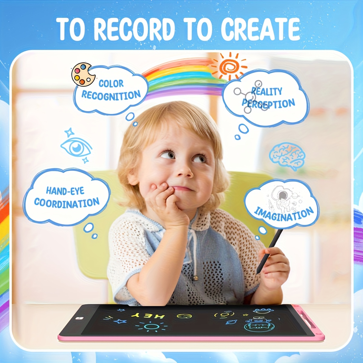 30pcs of 8.5 Inch LCD Drawing  - Kids Toys Learning 评论和价格