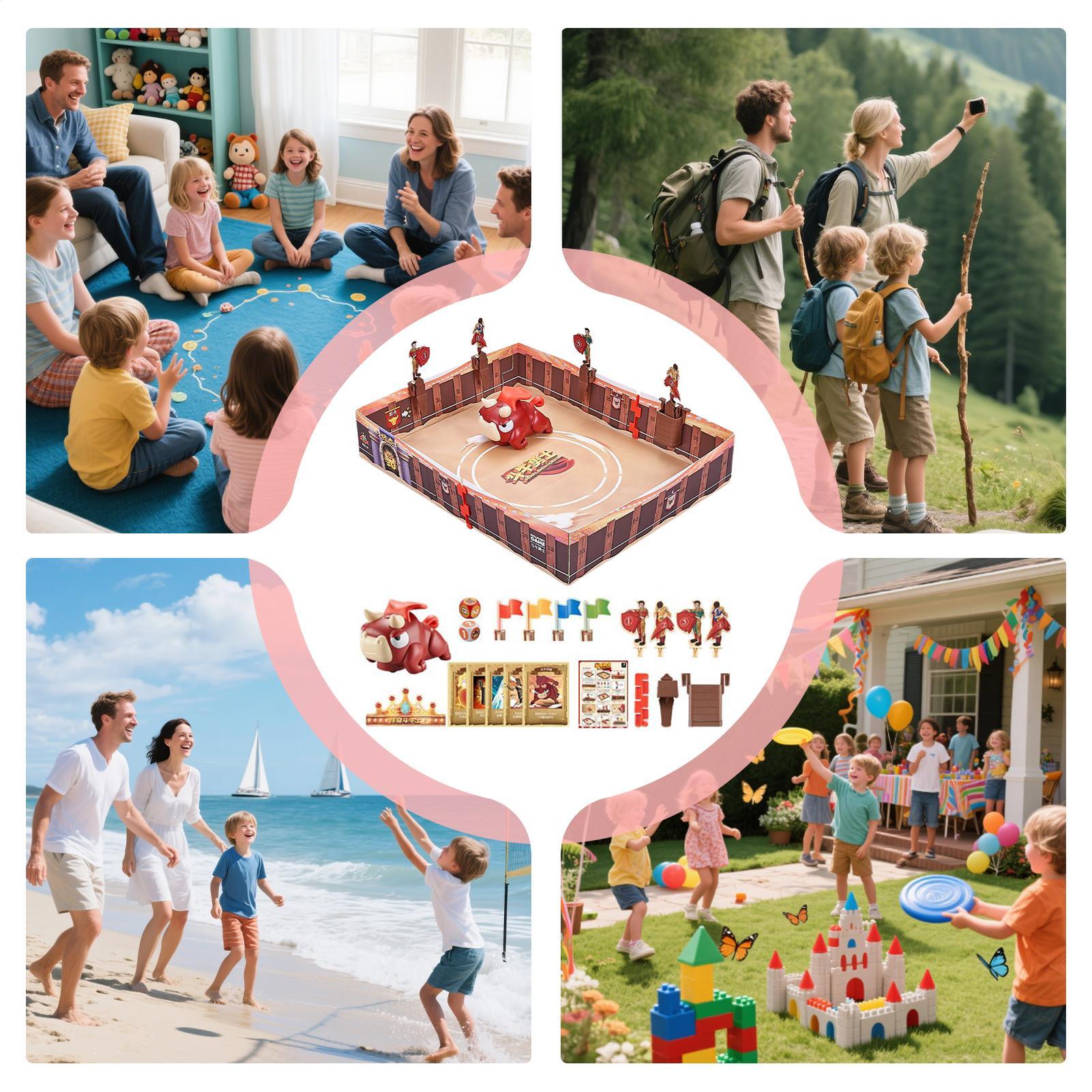 Bullfight Board Game Bullfight - Kids Toys Entertainer 评论和价格