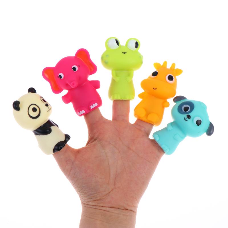 ''5Pcs Finger Puppet Toys Cart - Kids Toys Entertainer 评论和价格