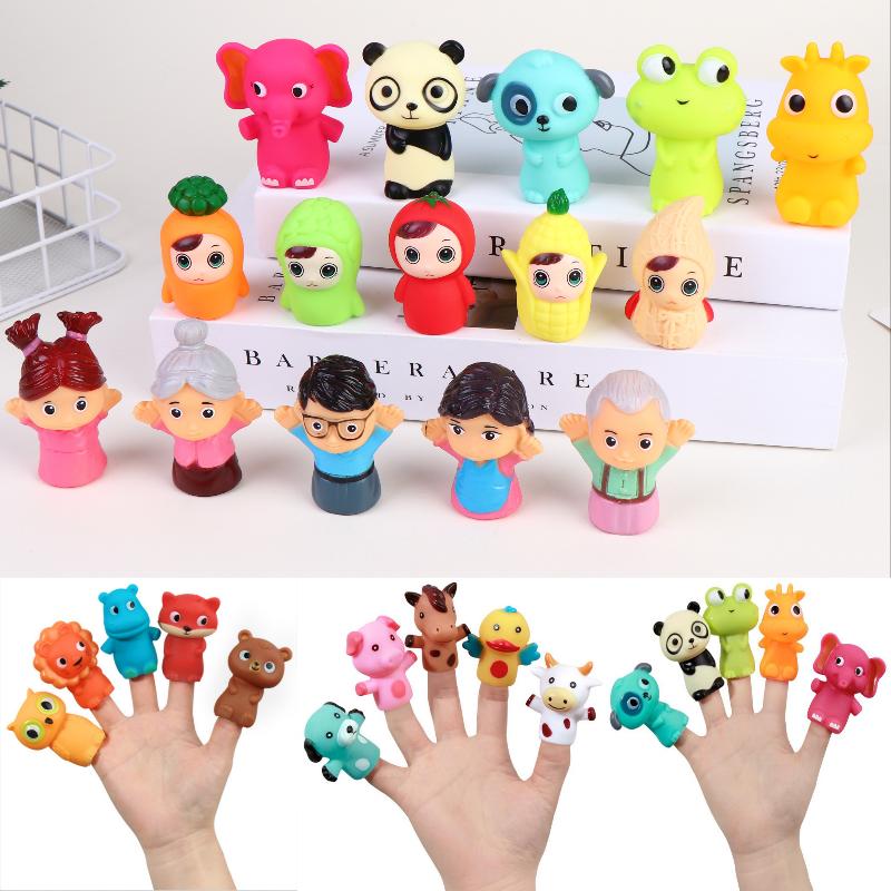 ''5Pcs Finger Puppet Toys Cart - Kids Toys Entertainer 评论和价格