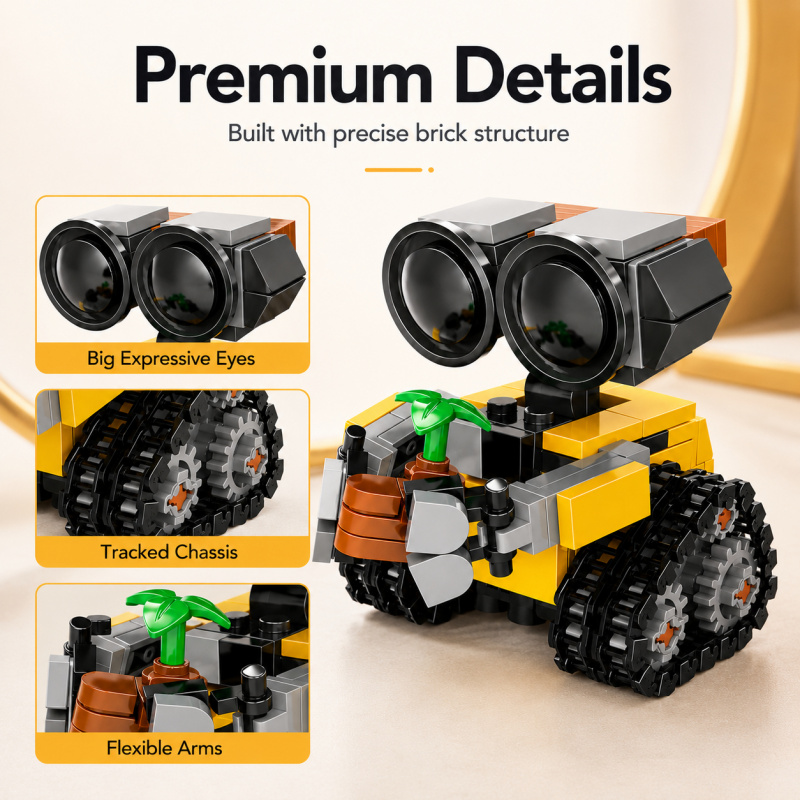 Mini Robot Building Blocks Set - Lego Building Blocks 评论和价格