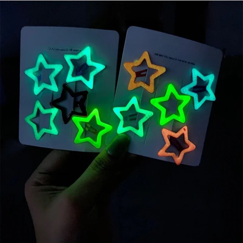 10pcs Colorful Glow in The Dar - Glow In Dark Stars 评论和价格