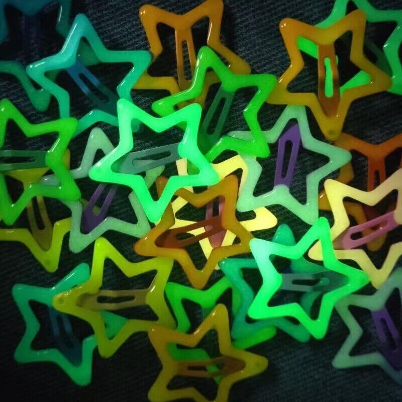 10pcs Colorful Glow in The Dar - Glow In Dark Stars 评论和价格