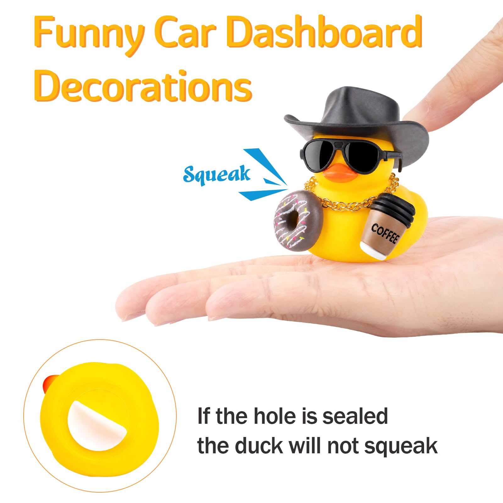 Rubber Duck Car Dashboard Deco - Rubber Duck Bath 评论和价格