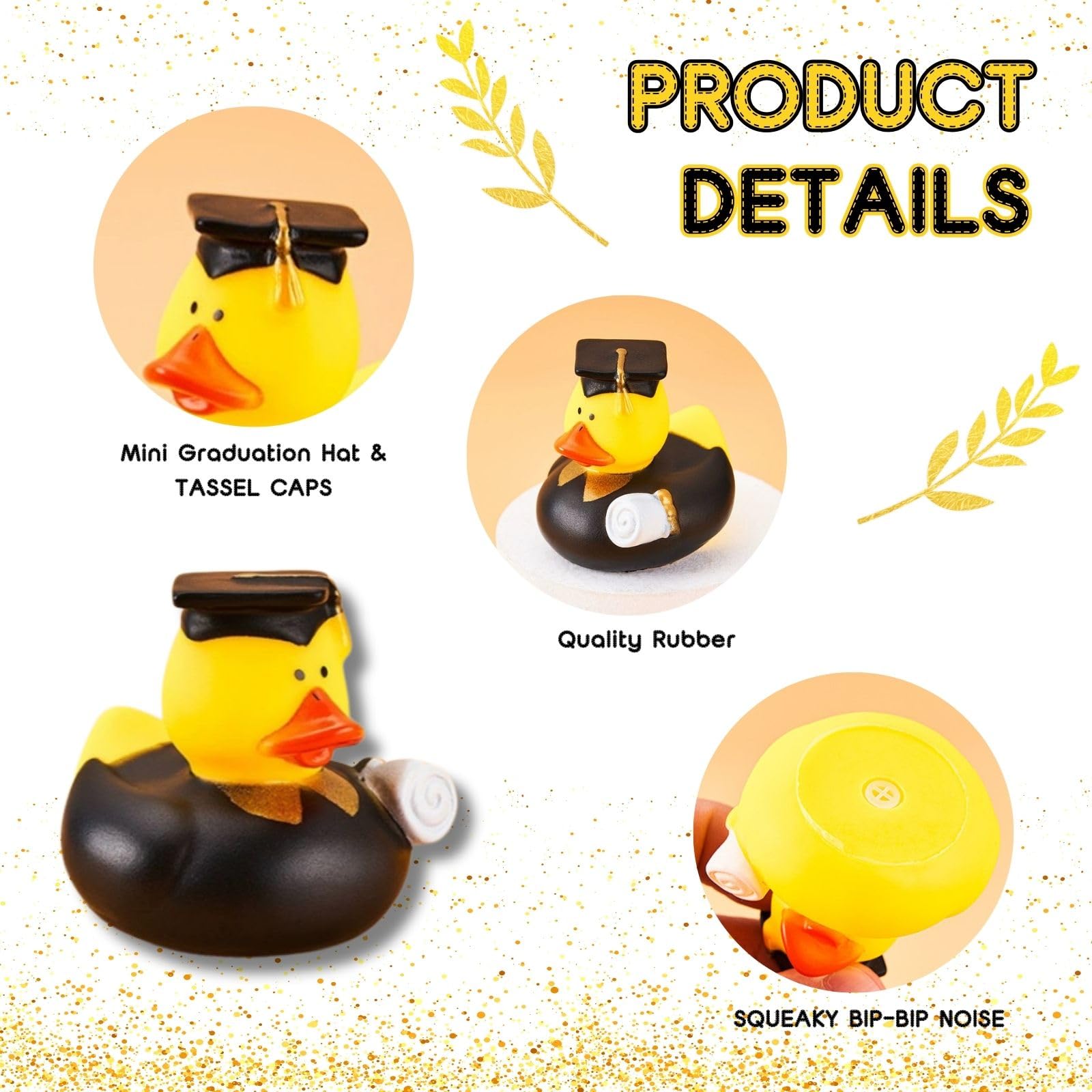 6/12/24 Sets of Graduation Rub - Rubber Duck Bath 评论和价格