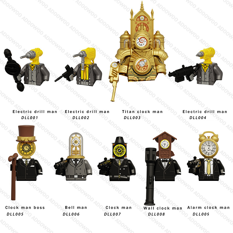 DLL001 KDL818 DJ War Damaged S - Lego Building Blocks 评论和价格
