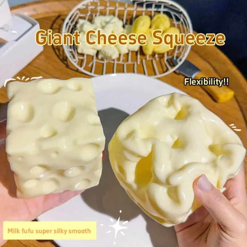 Taba Squishy Cheese Cube Stres - Kids' Toy 评论和价格