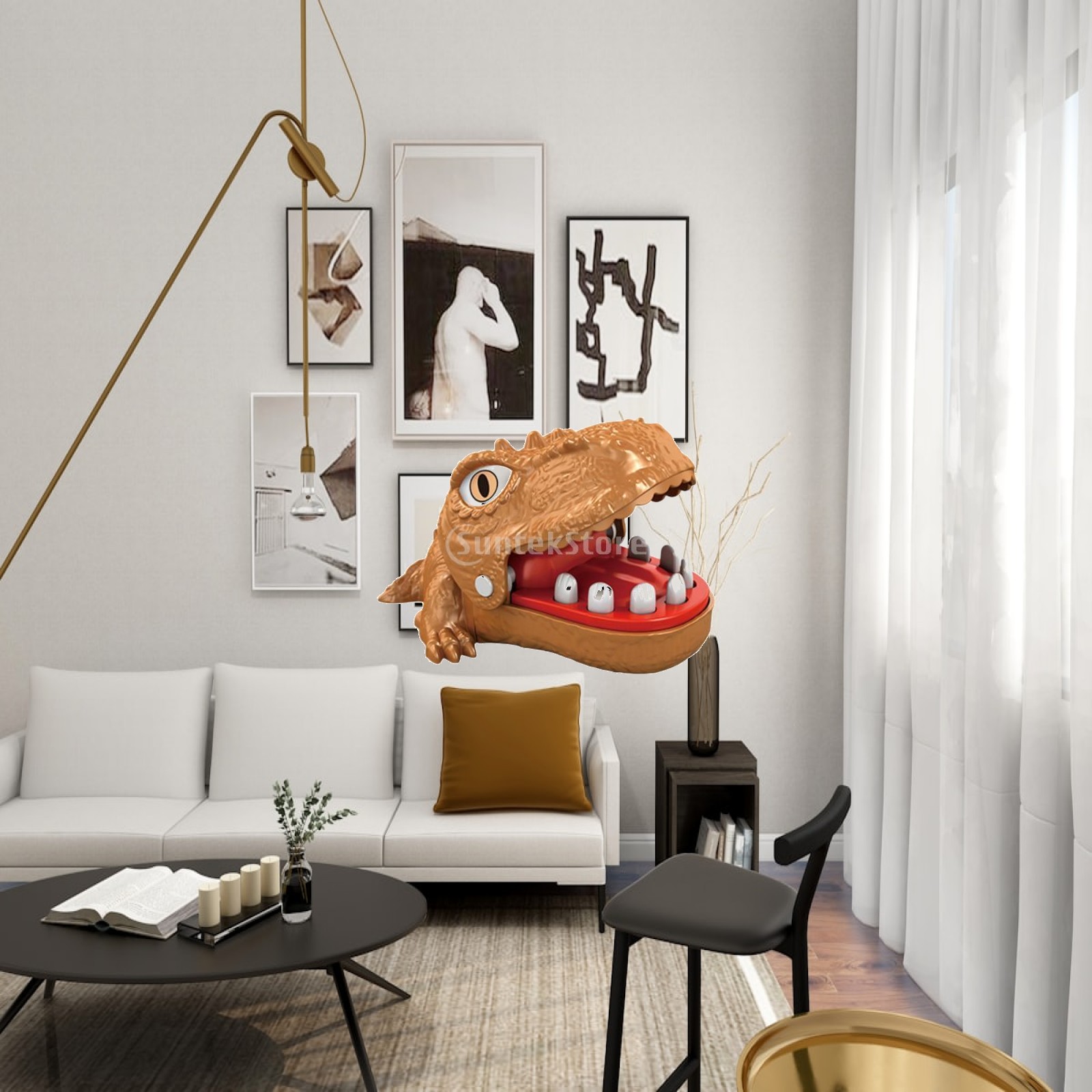 3xDinosaur Bite Finger Toy Fam - Kids Toys Entertainer 评论和价格