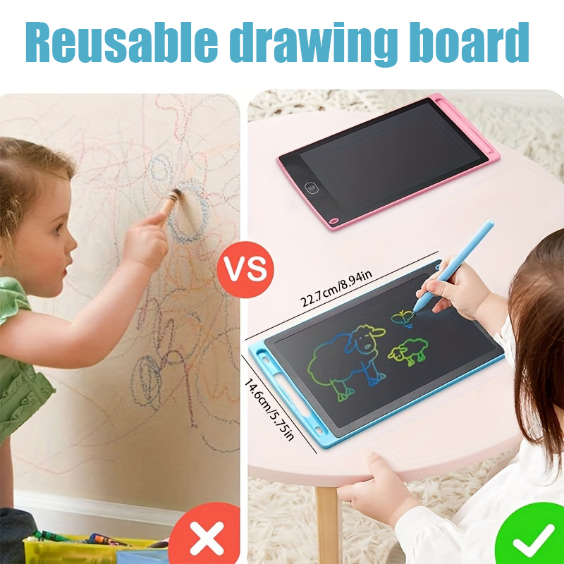 LCD Writing Tablet for Kids, 8 - Kids Toys Learning 评论和价格