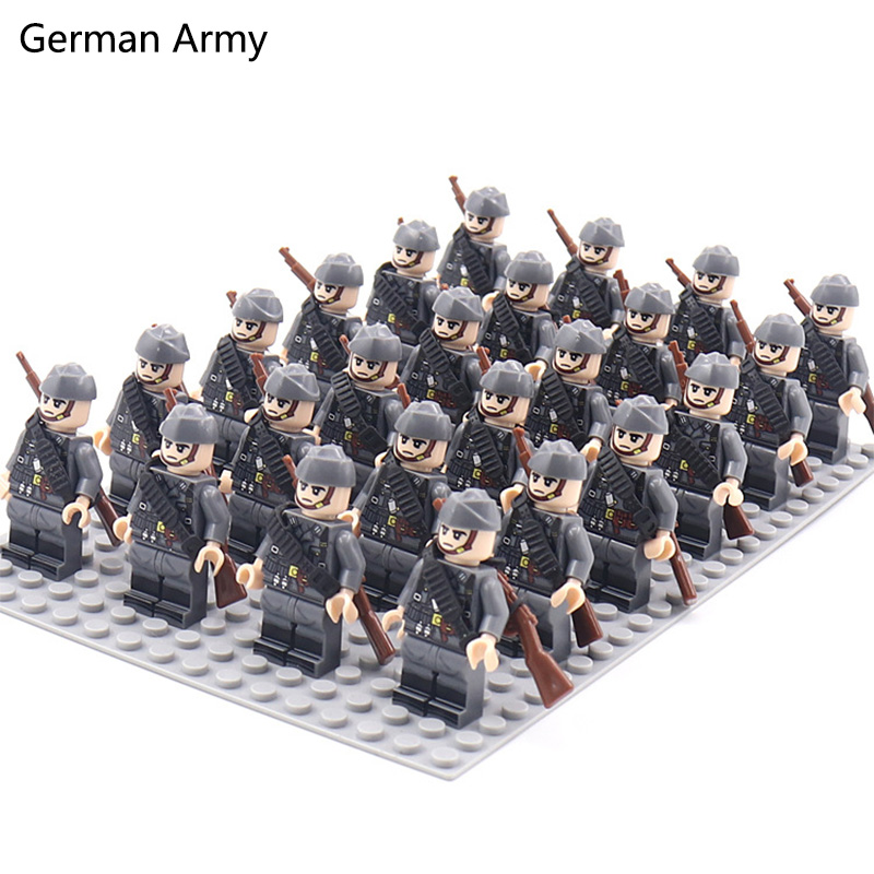 WW2 24pcs/Lot Military Soldier - Kids Toys Uk 评论和价格