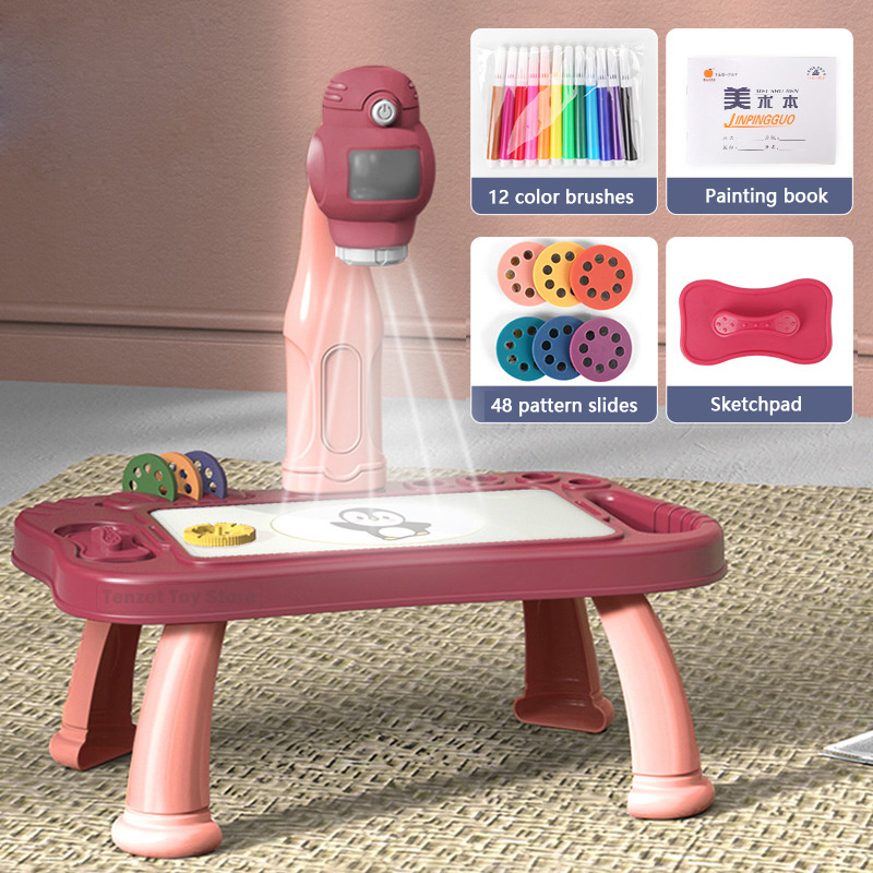 Smart Projector Kids Painting  - Kids Toys Learning 评论和价格