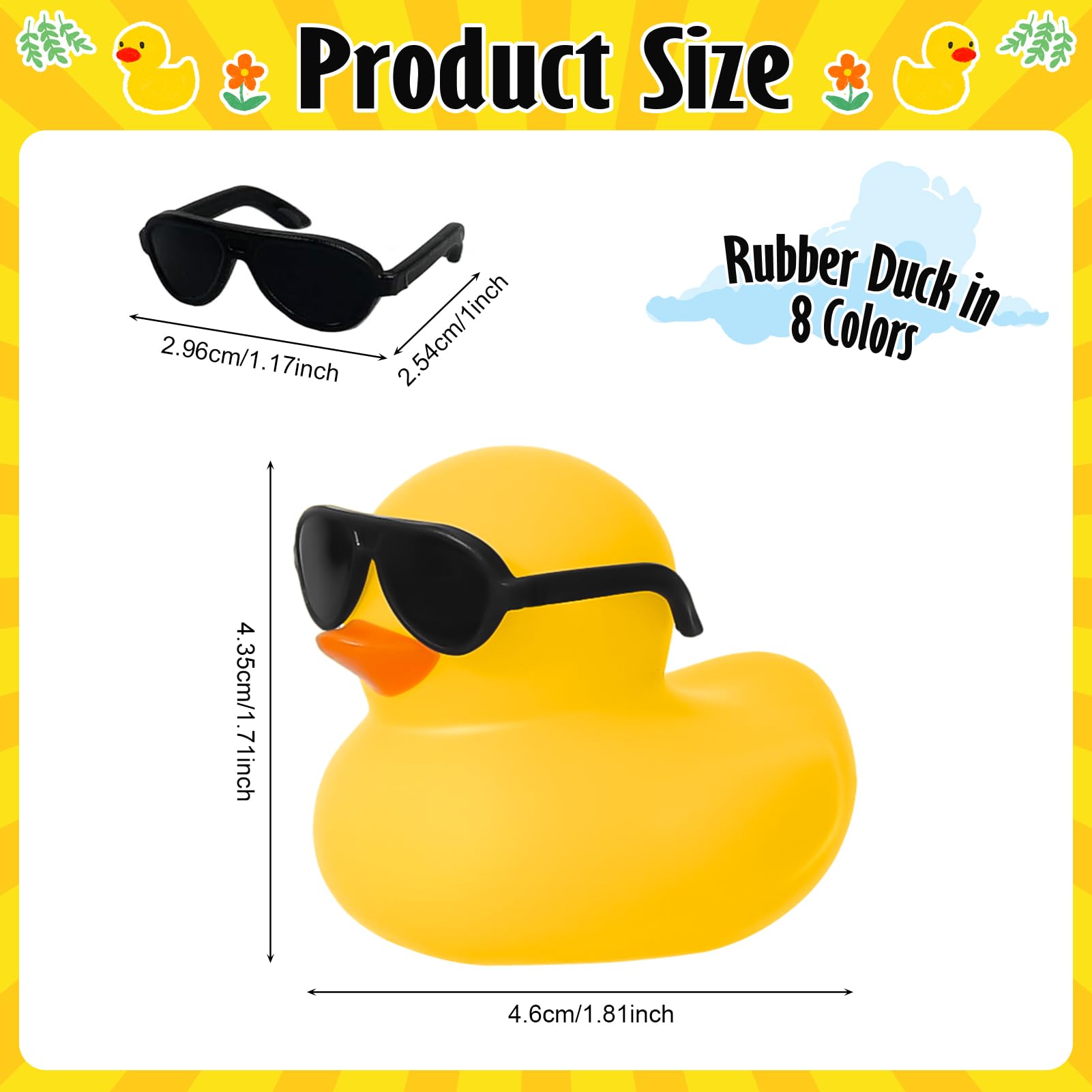 6/12/24/48PC Black  Rubber Duc - Rubber Duck Bath 评论和价格