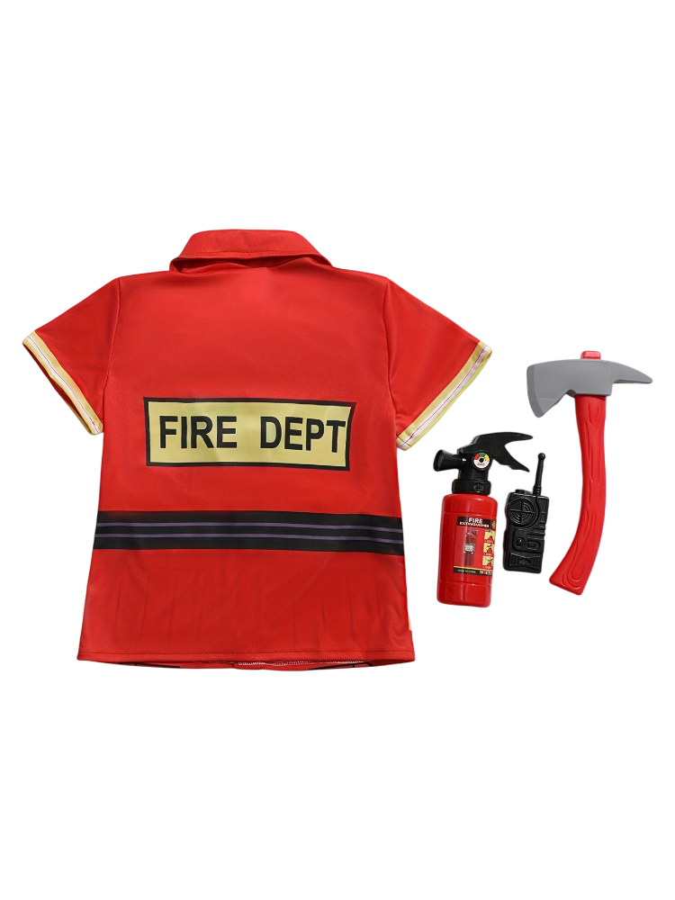 Kids Firefighter Style Shirt w - Kids Toys Usa 评论和价格