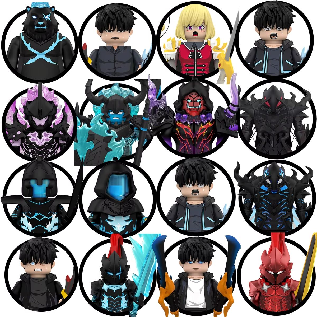 Blind Box WM6220 Anime Sung Ji - Lego Building Blocks 评论和价格
