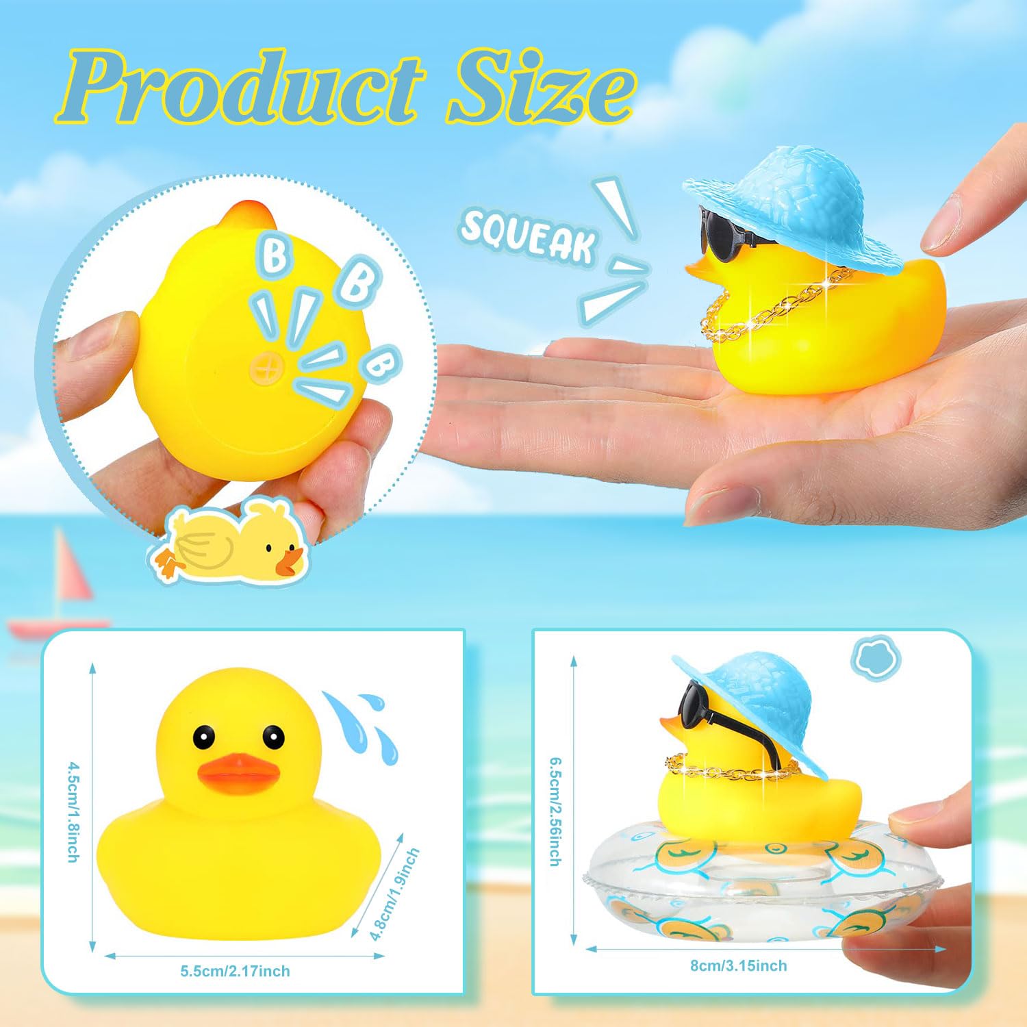 6-36 Set Mini Rubber Ducks in  - Rubber Duck Bath 评论和价格