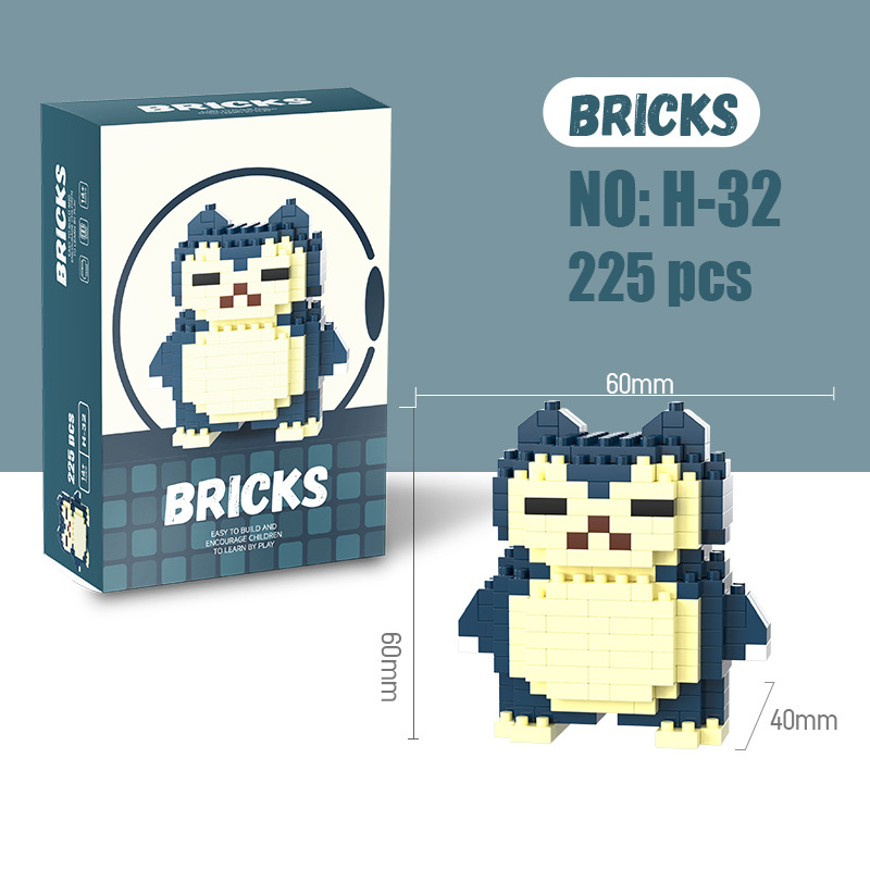 Pokemon Micro Building Blocks  - Lego Building Blocks 评论和价格