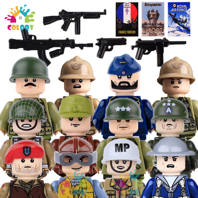 New Kids Toys WW2 Soldiers Bui - Kids Toys Uk 评论和价格