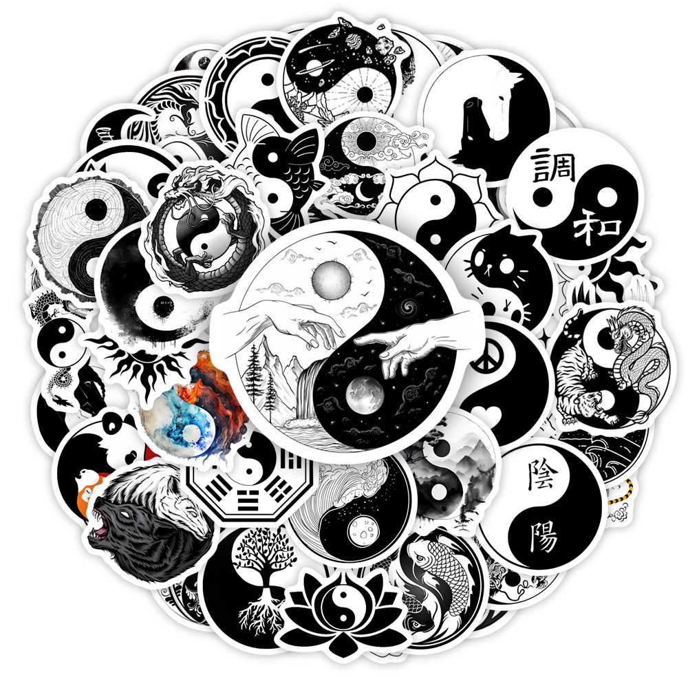 YinYang Stickers Balance Yoga  - Kids Yoga Toys 评论和价格