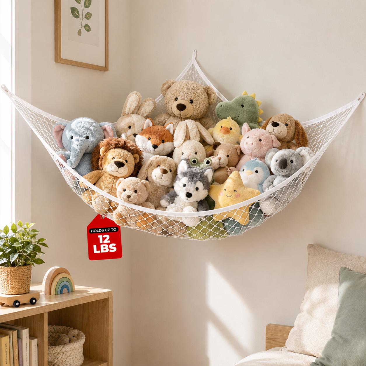 Mesh Toy Storage Hammock Hangi - Kids' Toy 评论和价格
