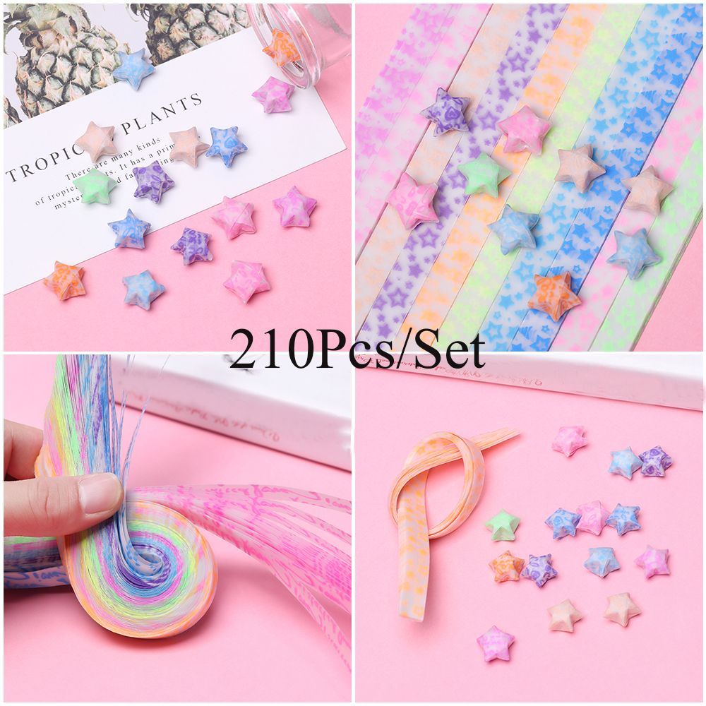 210pcs/lot Glow in Dark Lucky  - Glow In Dark Stars 评论和价格