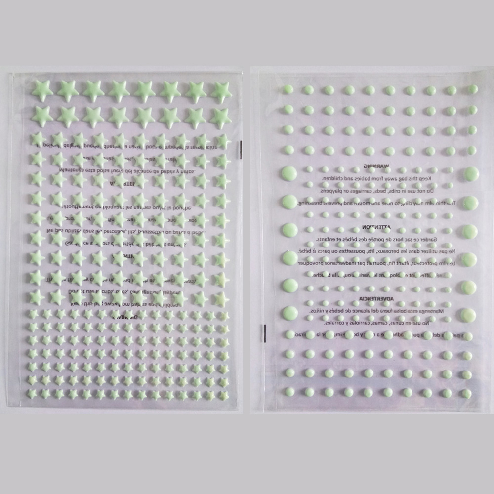 202 Pcs/Set 3D Bubble Stars Do - Glow In Dark Stars 评论和价格
