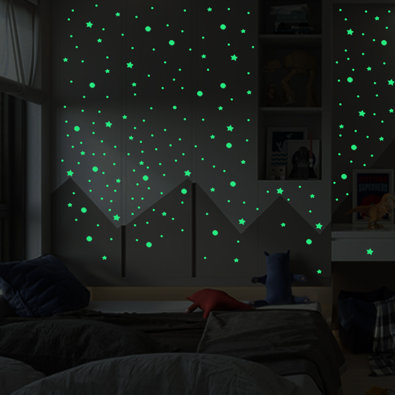 202 Pcs/Set 3D Bubble Stars Do - Glow In Dark Stars 评论和价格