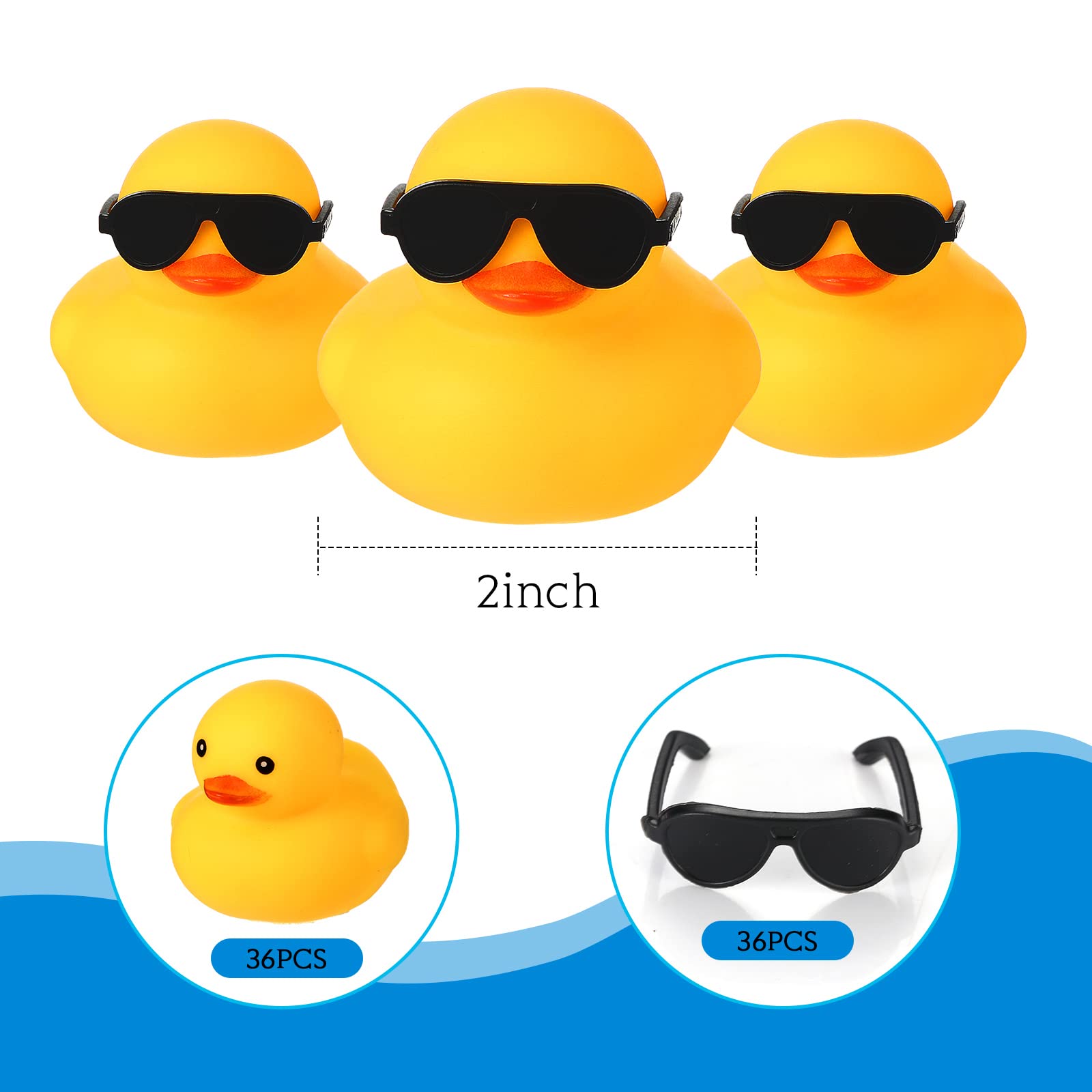 6/12/24pc Rubber Duck Toys Yel - Rubber Duck Bath 评论和价格