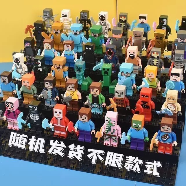 30/60pcs Cartoon Minecraft Bui - Lego Building Blocks 评论和价格