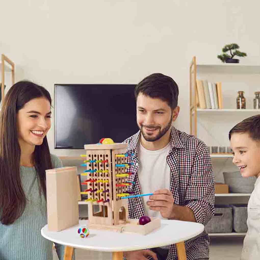 Montessori Wooden Stick Tower  - Kids Toys Entertainer 评论和价格