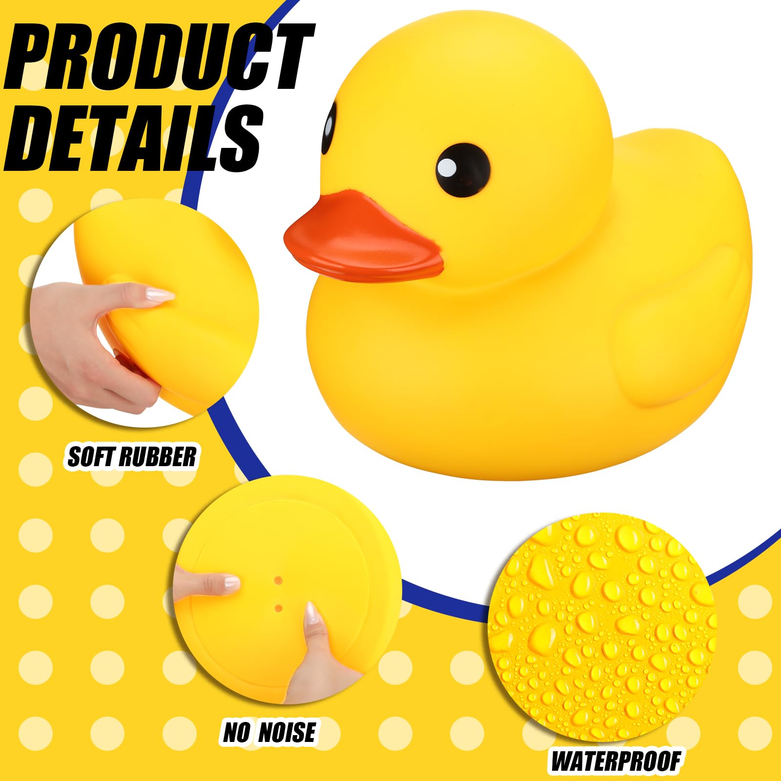 Rubber Duck Giant Ducks Large  - Rubber Duck Bath 评论和价格