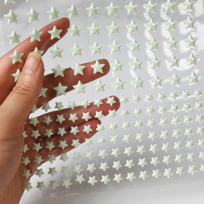 211pcs 3D Bubble Luminous Star - Glow In Dark Stars 评论和价格