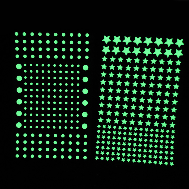 211pcs 3D Bubble Luminous Star - Glow In Dark Stars 评论和价格