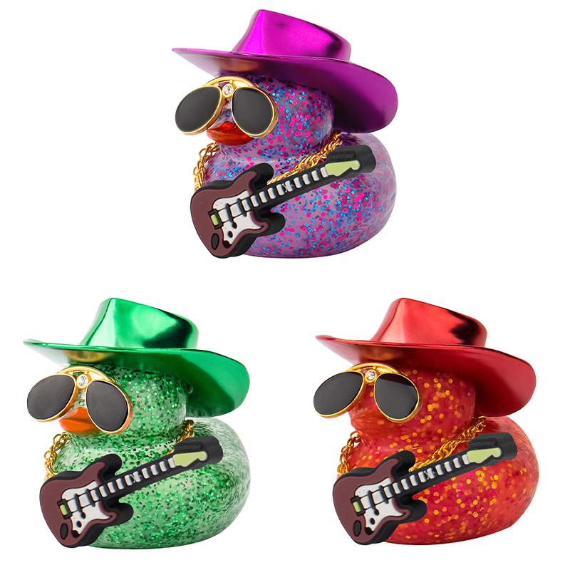 Car Decorations Laser Cowboy H - Rubber Duck Bath 评论和价格