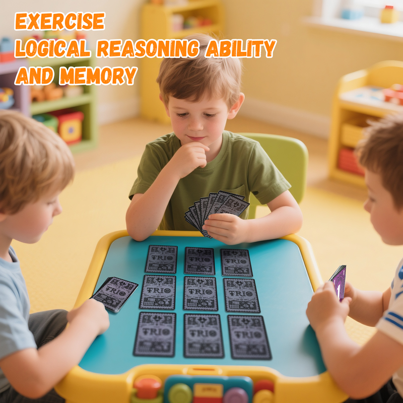 TRIO Strategic Card Board Game - Kids Toys Entertainer 评论和价格