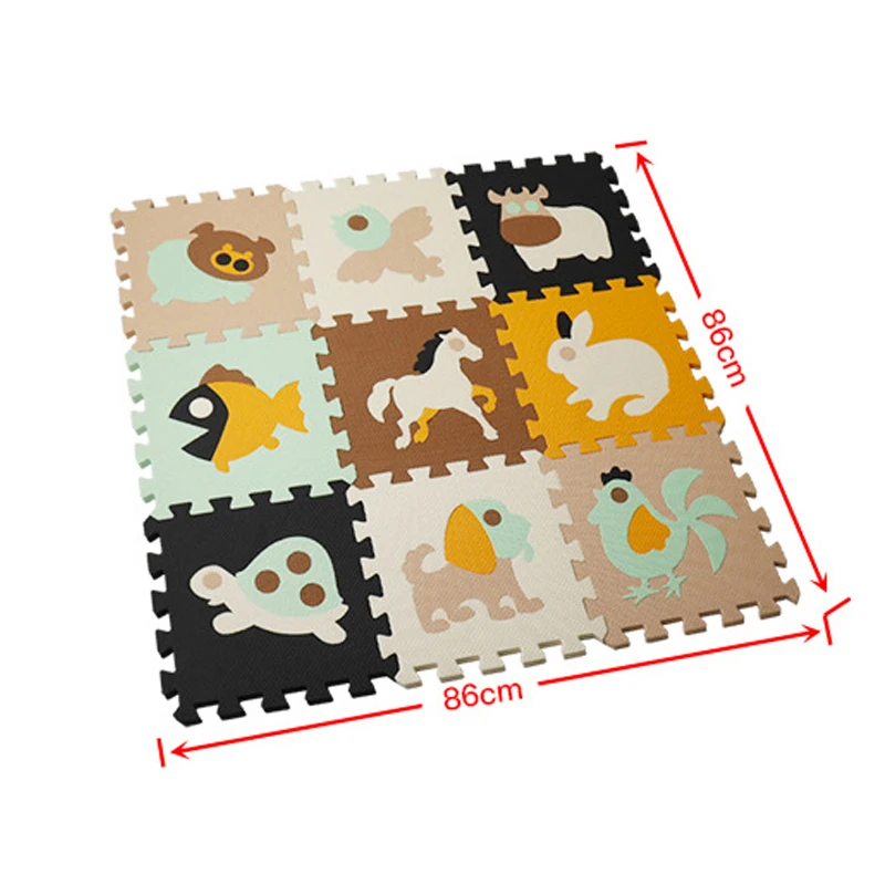 Animal Pattern Baby Play Mat P - Kids Yoga Toys 评论和价格