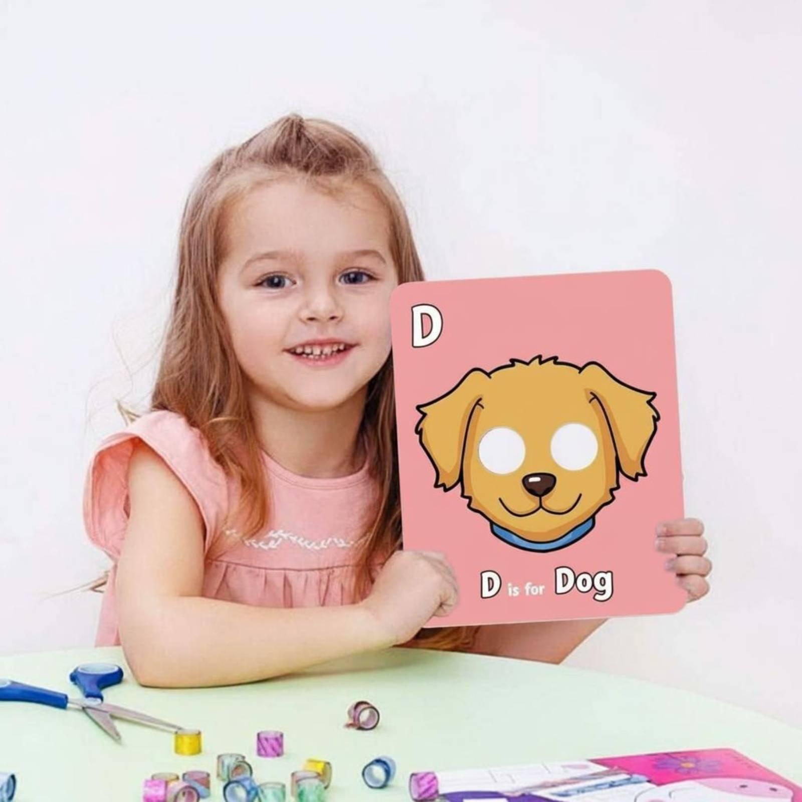 Animal Face Cover Educational  - Educational Flash Card 评论和价格