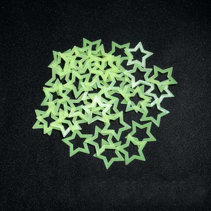 3D Hollow Star Energy Storage  - Glow In Dark Stars 评论和价格