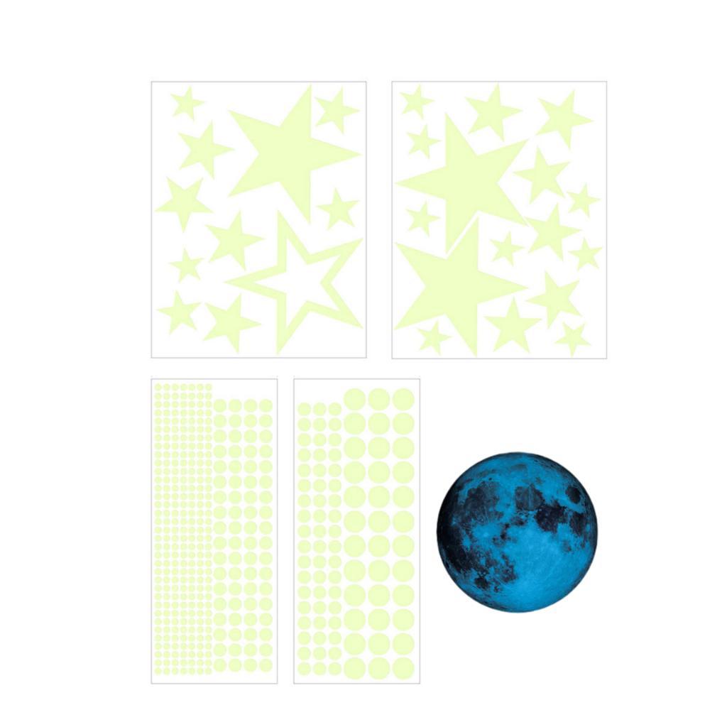 5x Glow in The Dark Wall Stick - Glow In Dark Stars 评论和价格