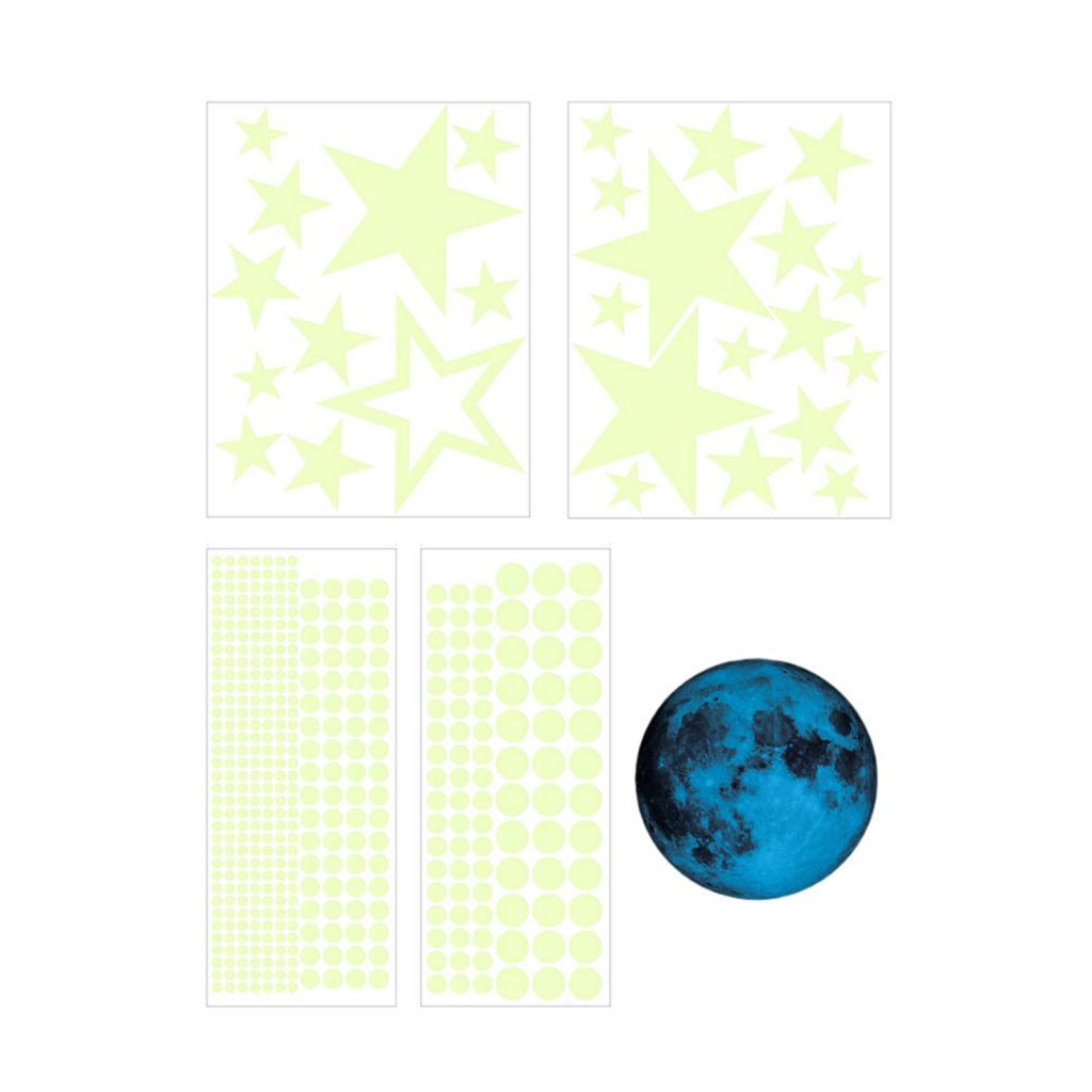 5x Glow in The Dark Wall Stick - Glow In Dark Stars 评论和价格
