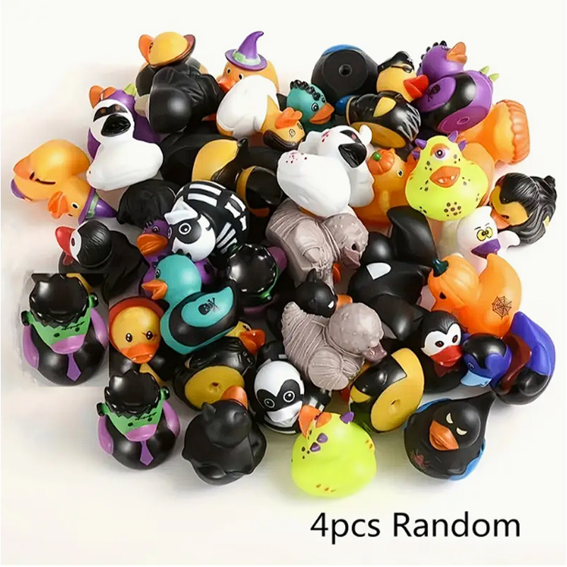 4PCS Halloween Rubber Ducks, 2 - Rubber Duck Bath 评论和价格